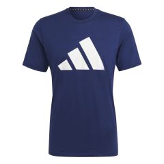 Adidas Adidas Train Essentials Feelready Logo Training Men's T-Shirt Blue