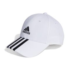 Adidas Baseball 3- Stripes Cap Cotton Twill White